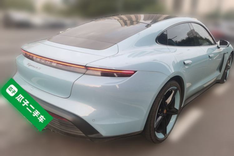 Used Porsche Taycan 2019 Taycan 4S Rear Right 45 Deg
