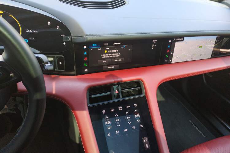 Used Porsche Taycan 2019 Taycan 4S Audio And AC Panel