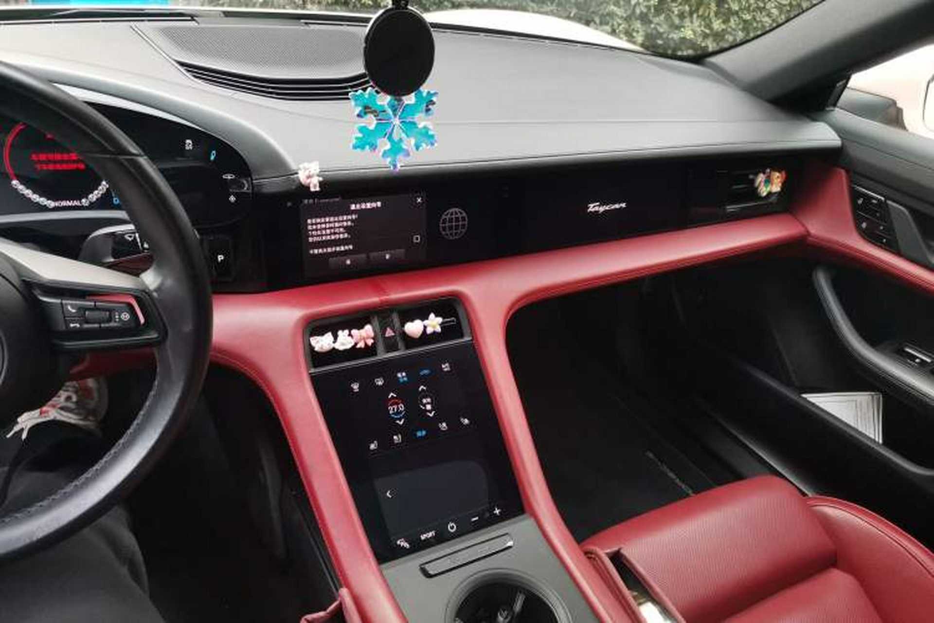 Used Porsche Taycan 2019 Taycan 4S Audio And AC Panel