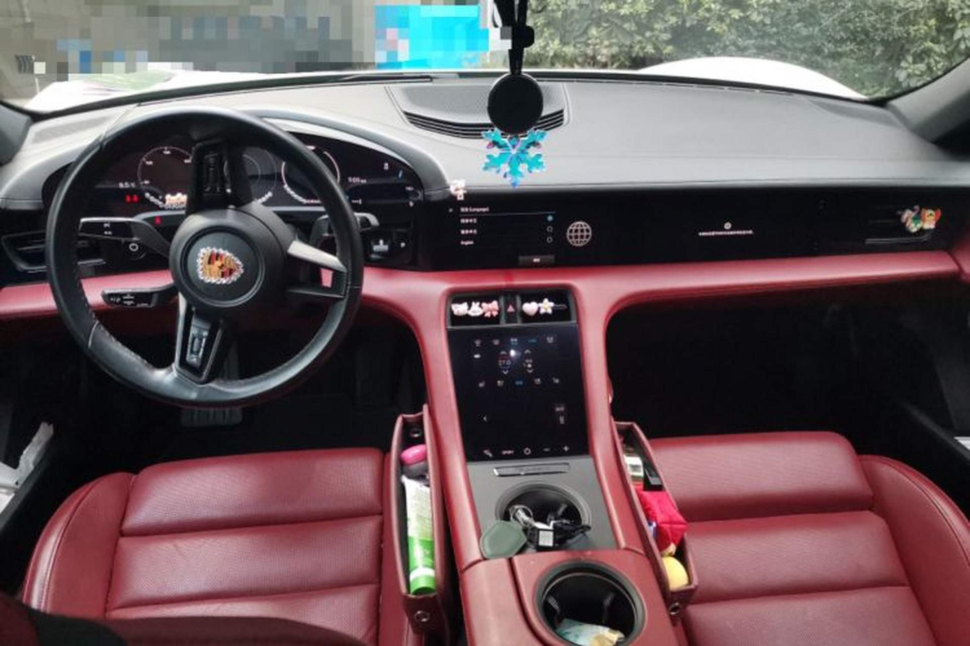 Used Porsche Taycan 2019 Taycan 4S Center Console