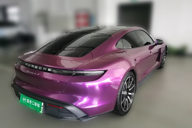 Used Porsche Taycan 2019 Taycan 4S Rear Right 45 Deg