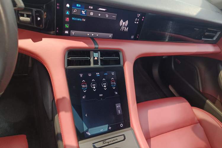 Used Porsche Taycan 2019 Taycan 4S Audio And AC Panel