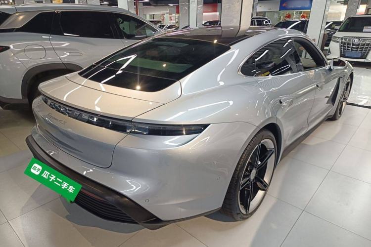 Used Porsche Taycan 2019 Taycan 4S Rear Right 45 Deg
