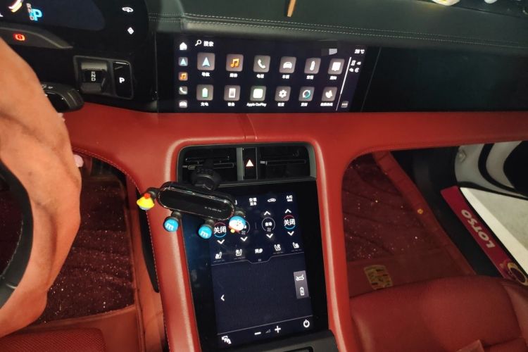 Used Porsche Taycan 2019 Taycan 4S Audio And AC Panel