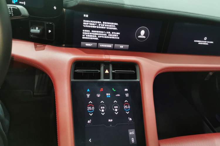 Used Porsche Taycan 2019 Taycan 4S Audio And AC Panel