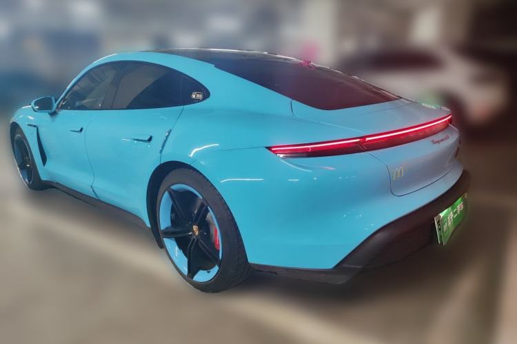 Used Porsche Taycan 2019 Taycan 4S Rear Left 45 Deg