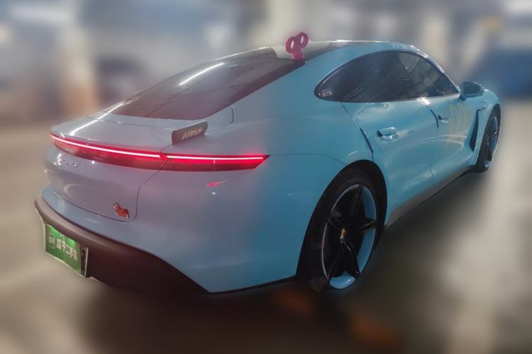 Used Porsche Taycan 2019 Taycan 4S Rear Right 45 Deg