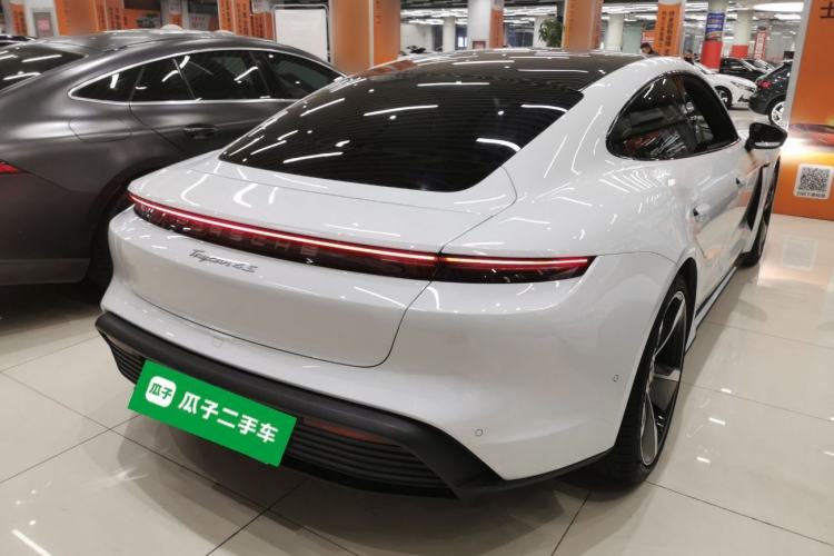 Used Porsche Taycan 2019 Taycan 4S Rear Right 45 Deg