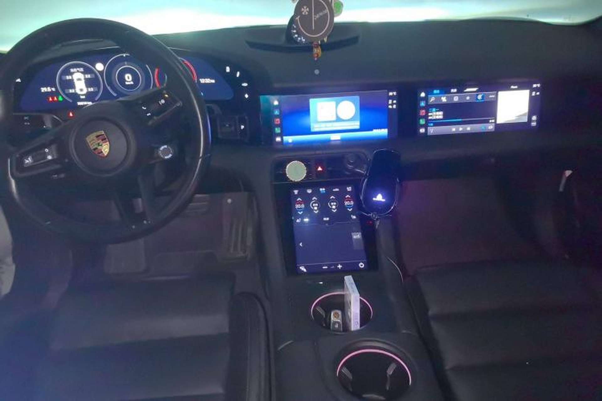 Used Porsche Taycan 2020 Taycan Center Console