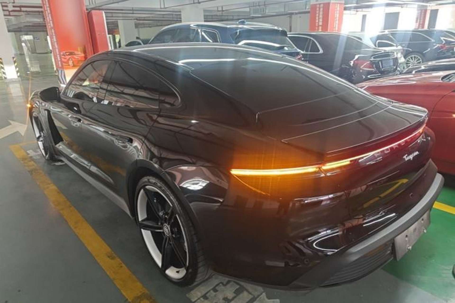 Used Porsche Taycan 2020 Taycan Rear Left 45 Deg