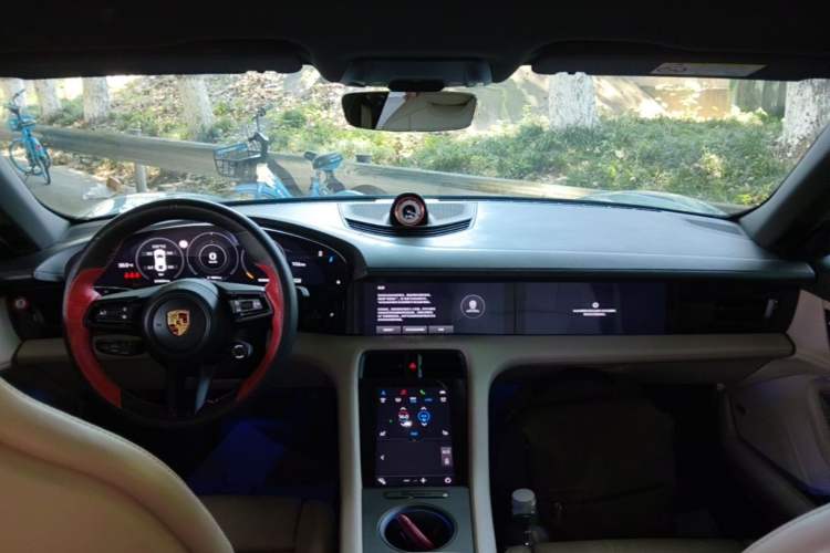 Used Porsche Taycan 2020 Taycan Center Console