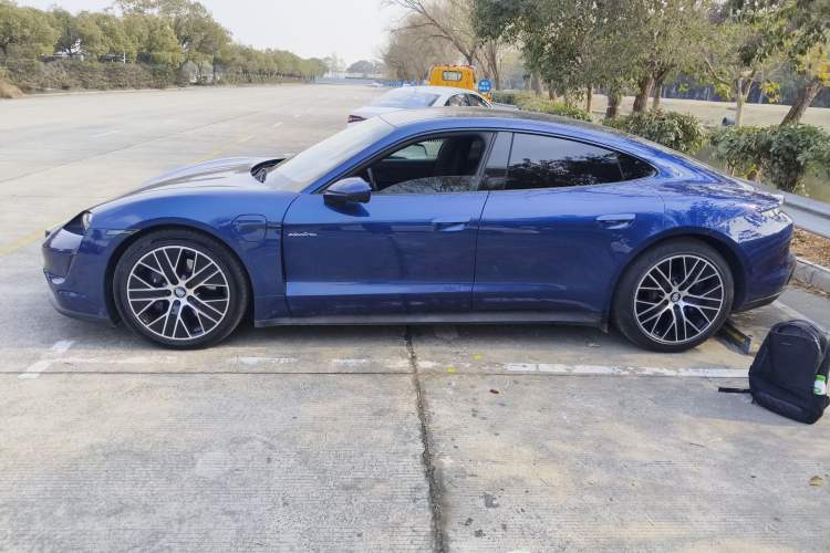 Used Porsche Taycan 2020 Taycan Left Side