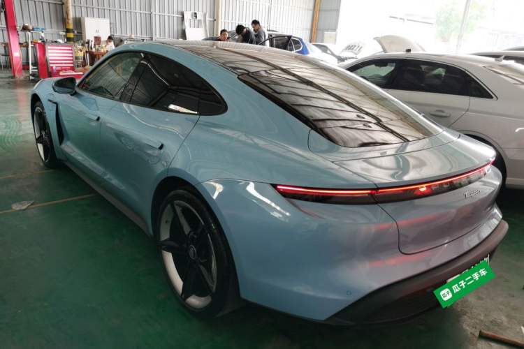 Used Porsche Taycan 2020 Taycan Rear Left 45 Deg
