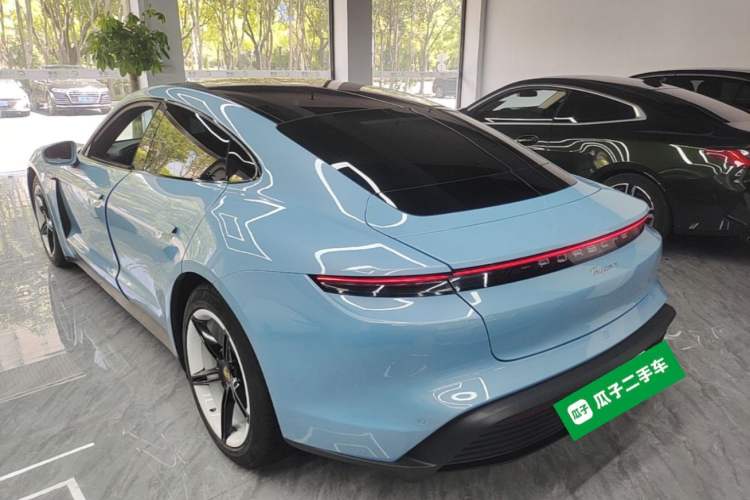 Used Porsche Taycan 2020 Taycan Rear Left 45 Deg