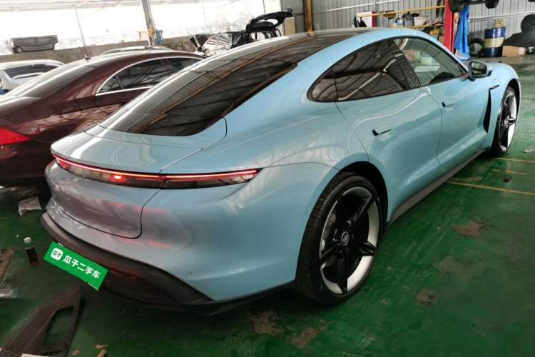 Used Porsche Taycan 2020 Taycan Rear Right 45 Deg