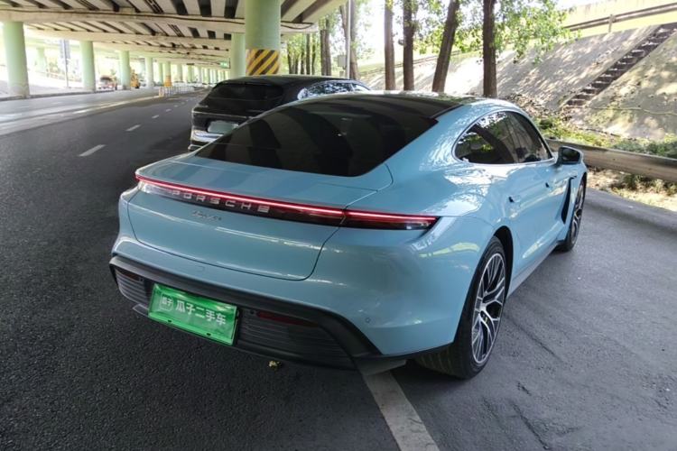 Used Porsche Taycan 2020 Taycan Rear Right 45 Deg