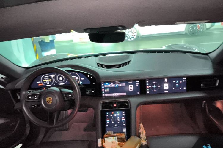 Used Porsche Taycan 2020 Taycan Center Console