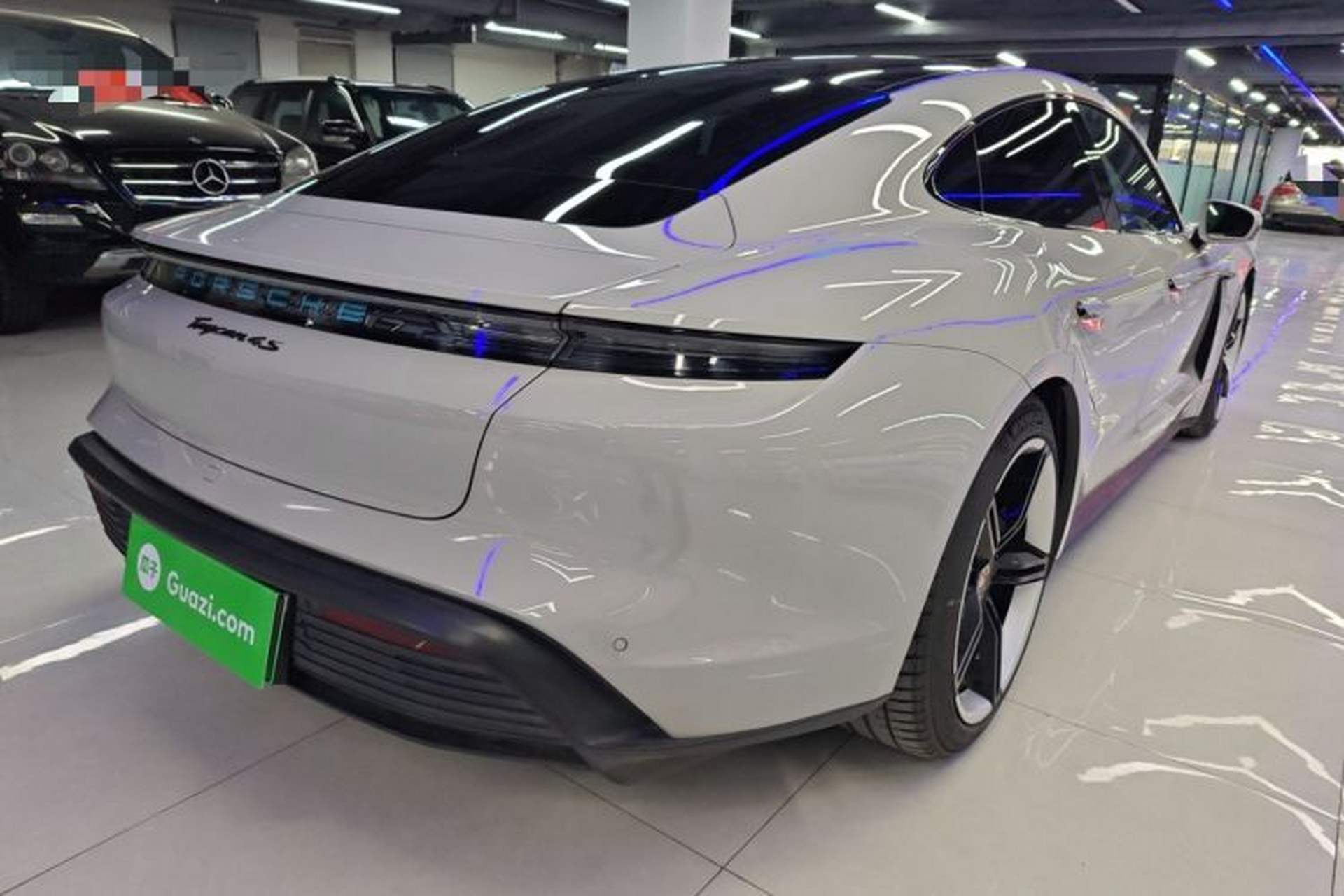 Used Porsche Taycan 2020 Taycan Rear Right 45 Deg