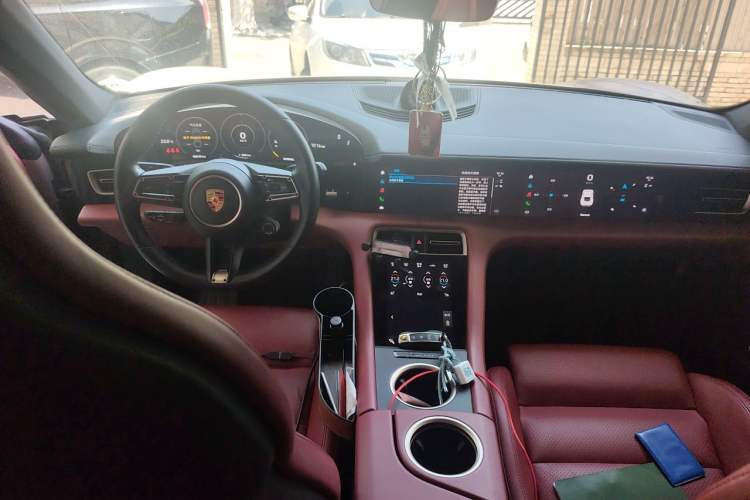 Used Porsche Taycan 2020 Taycan Center Console