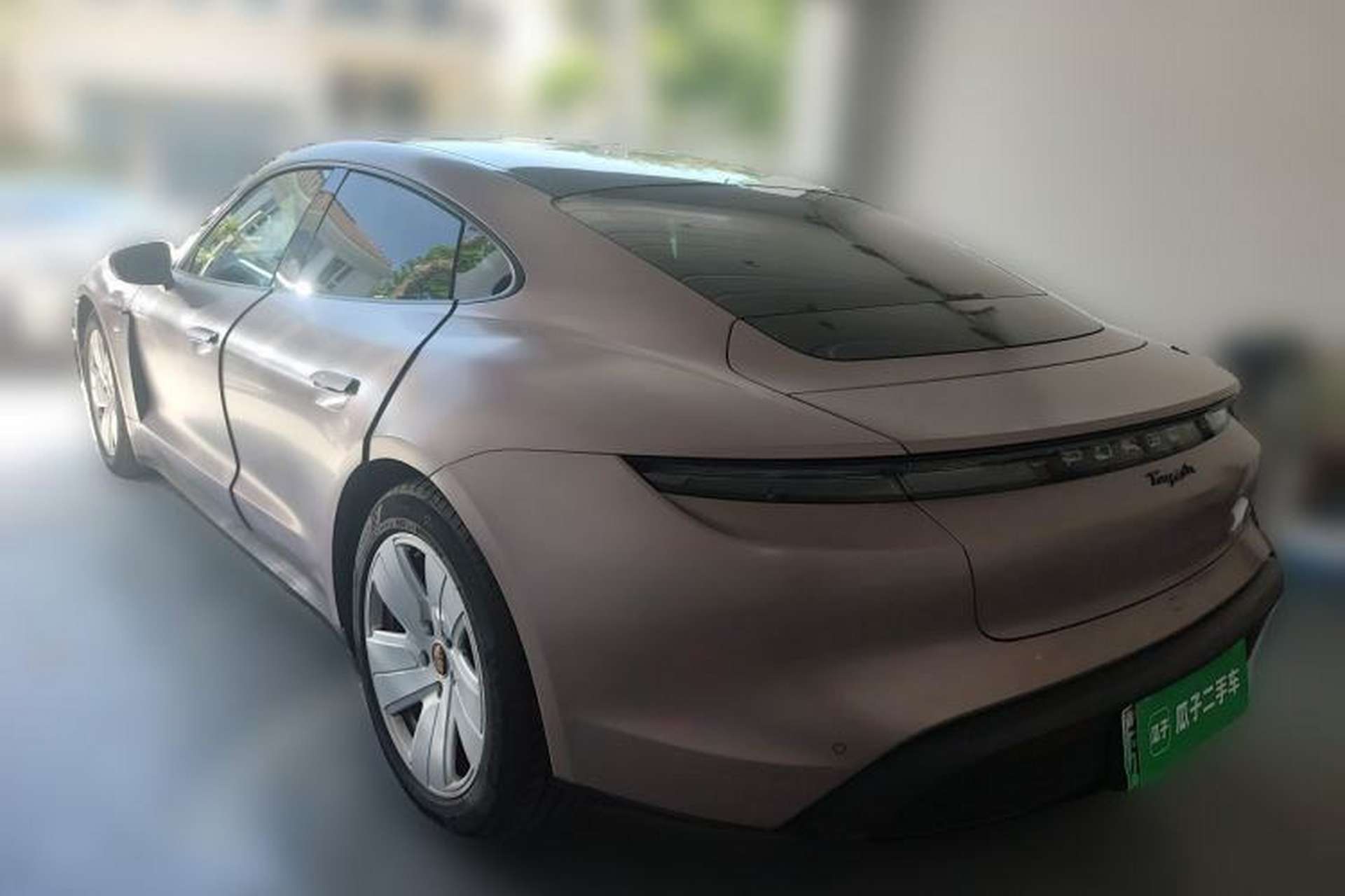 Used Porsche Taycan 2020 Taycan Rear Left 45 Deg