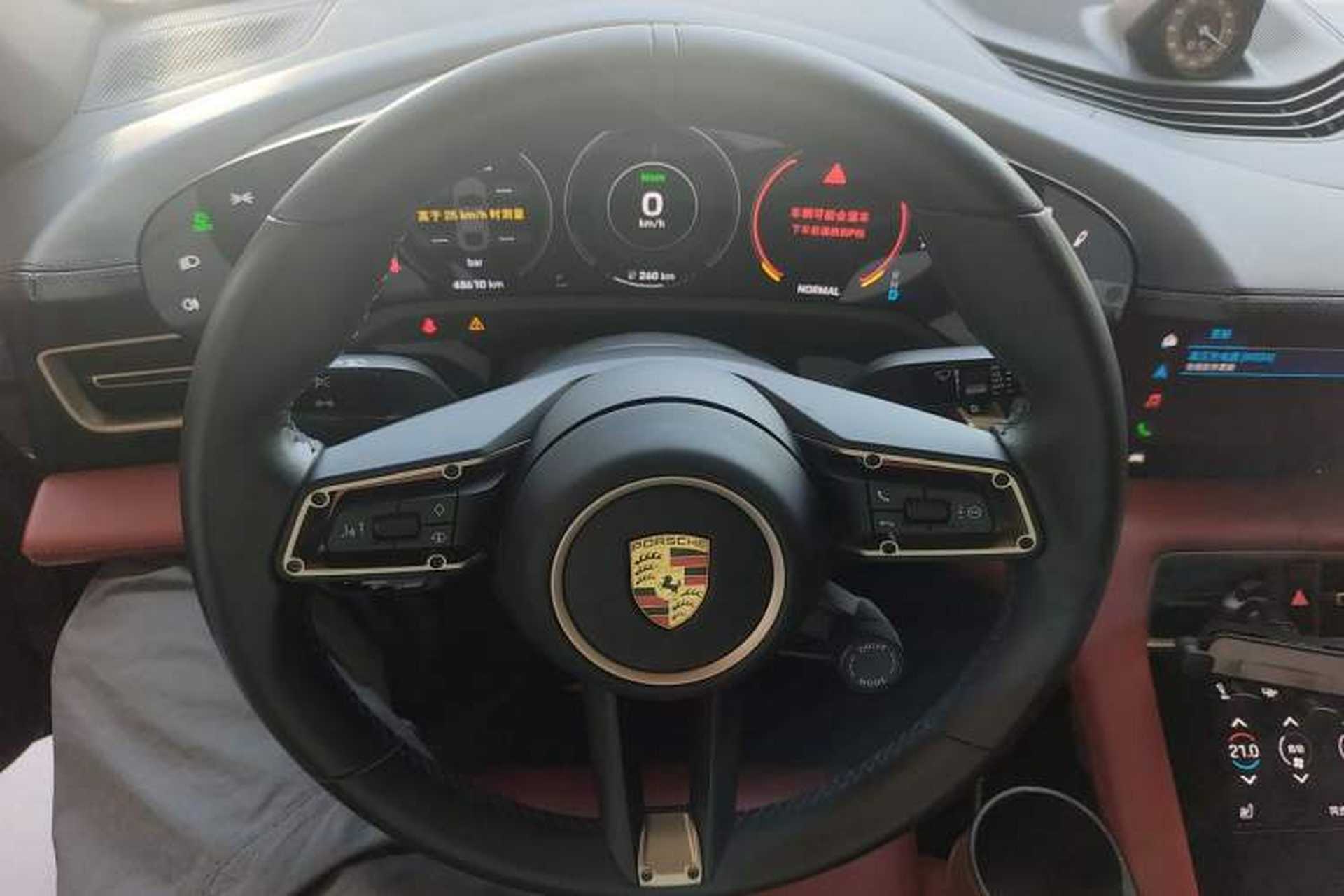 Used Porsche Taycan 2020 Taycan Steering Wheel