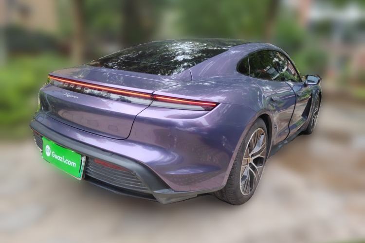 Used Porsche Taycan 2020 Taycan Rear Right 45 Deg
