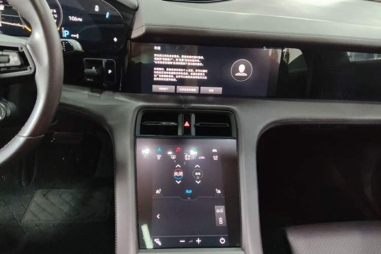 Used Porsche Taycan 2020 Taycan Audio And AC Panel