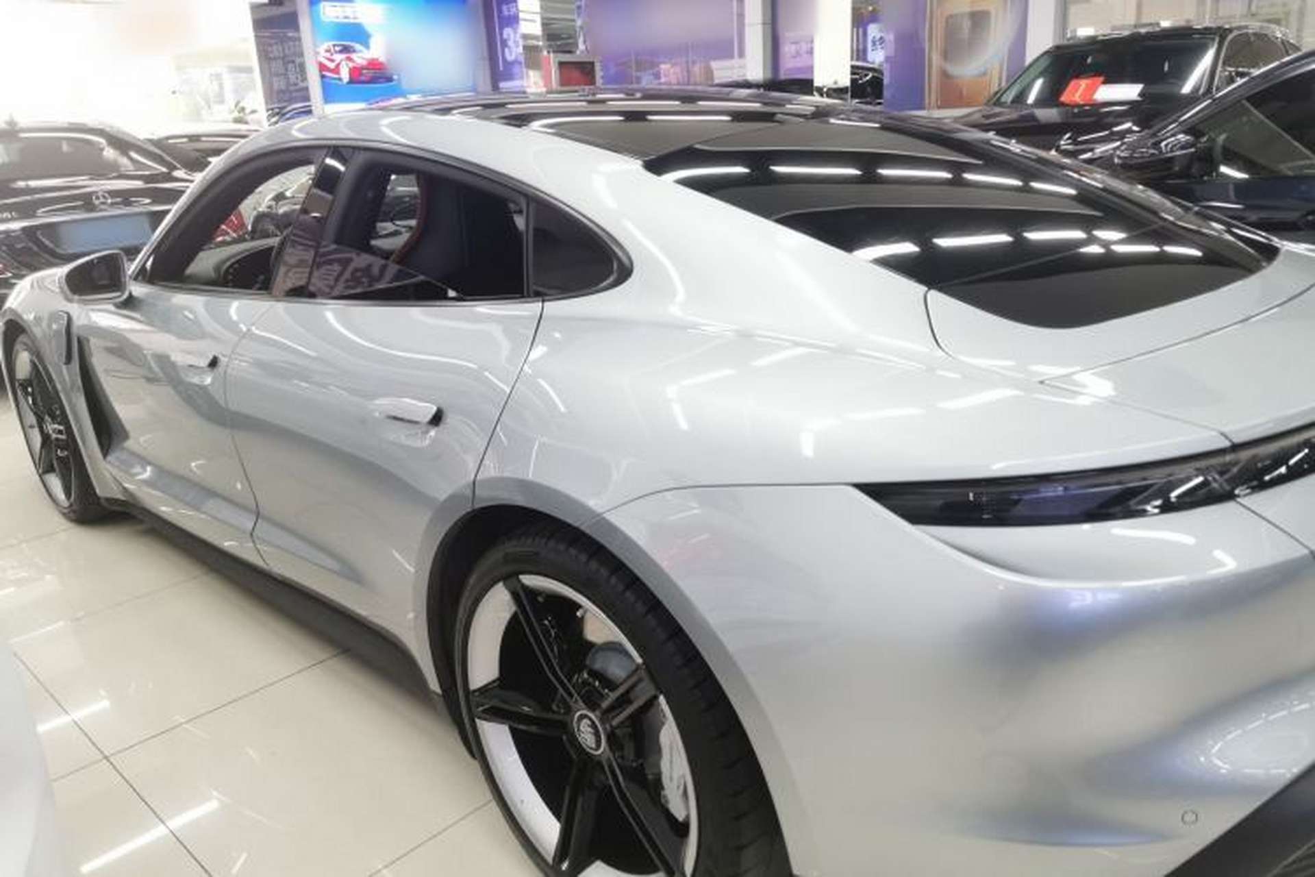 Used Porsche Taycan 2020 Taycan Left Side