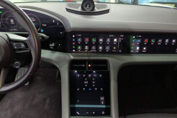 Used Porsche Taycan 2020 Taycan Audio And AC Panel