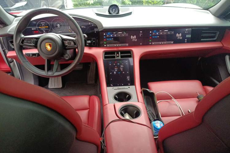 Used Porsche Taycan 2020 Taycan Center Console
