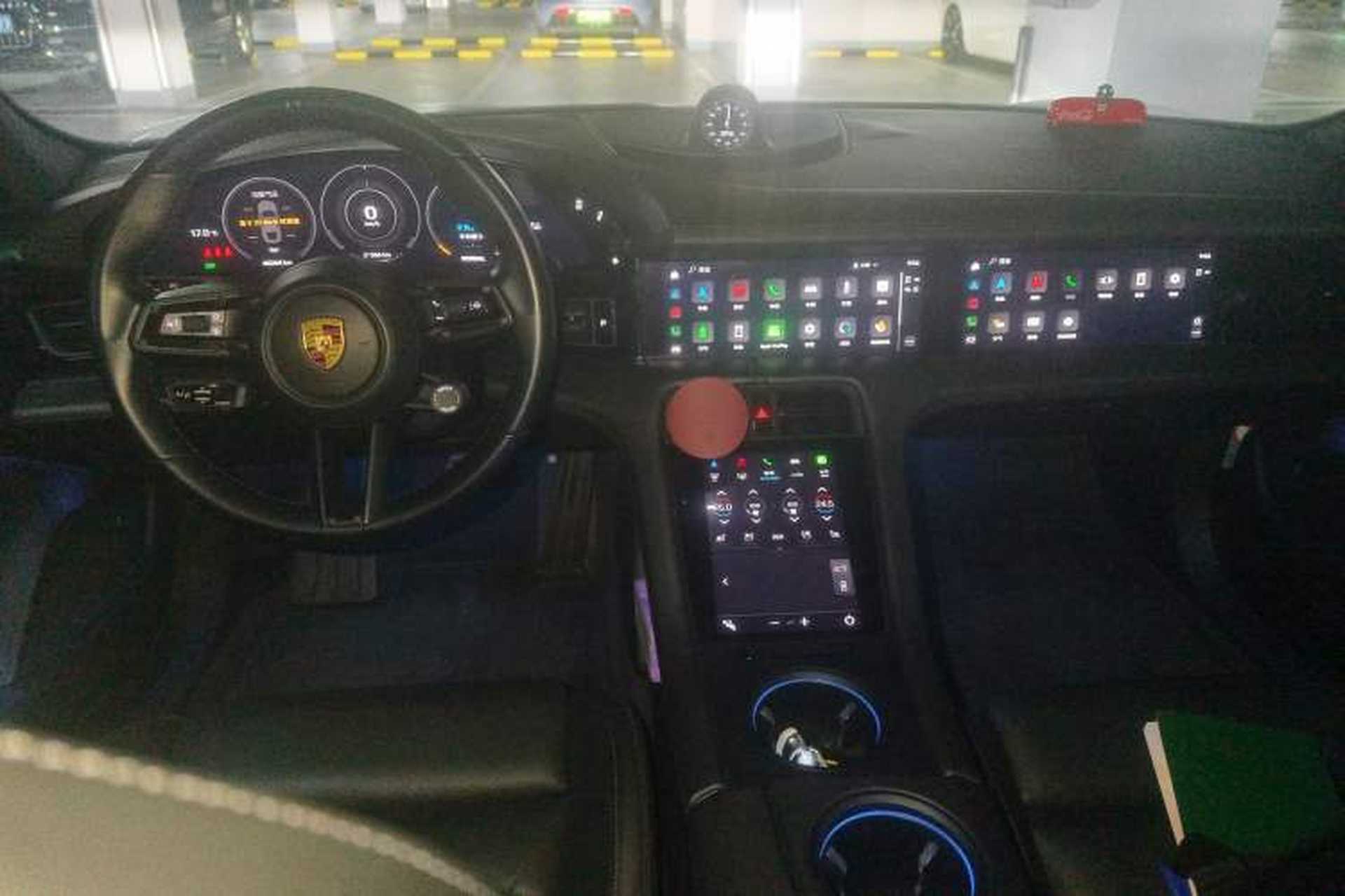 Used Porsche Taycan 2020 Taycan Center Console