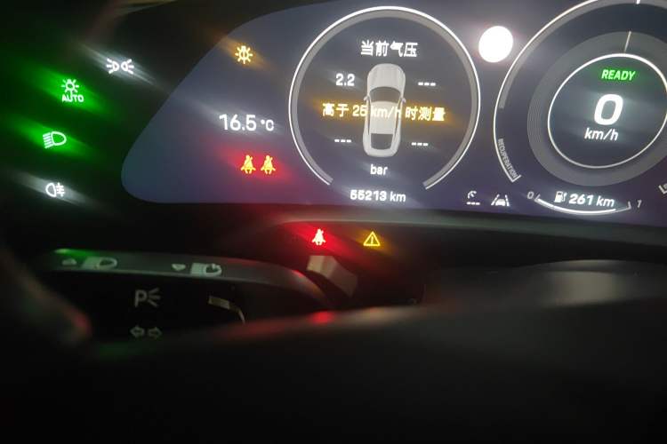 Used Porsche Taycan 2020 Taycan Odometer Close Up
