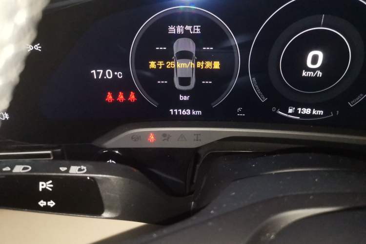 Used Porsche Taycan 2020 Taycan Odometer Close Up