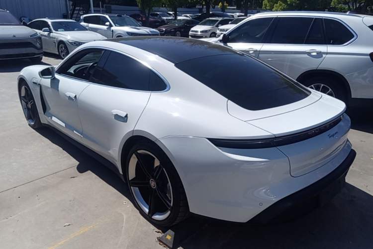 Used Porsche Taycan 2020 Taycan Rear Left 45 Deg