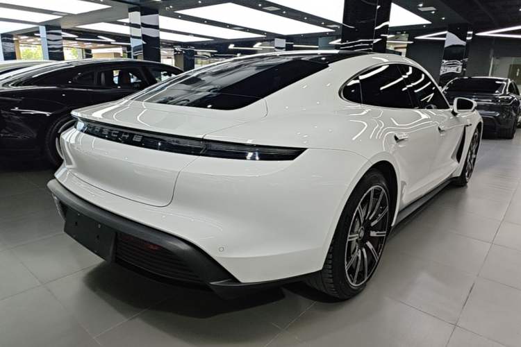 Used Porsche Taycan 2020 Taycan Rear Right 45 Deg
