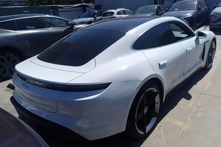 Used Porsche Taycan 2020 Taycan Rear Right 45 Deg