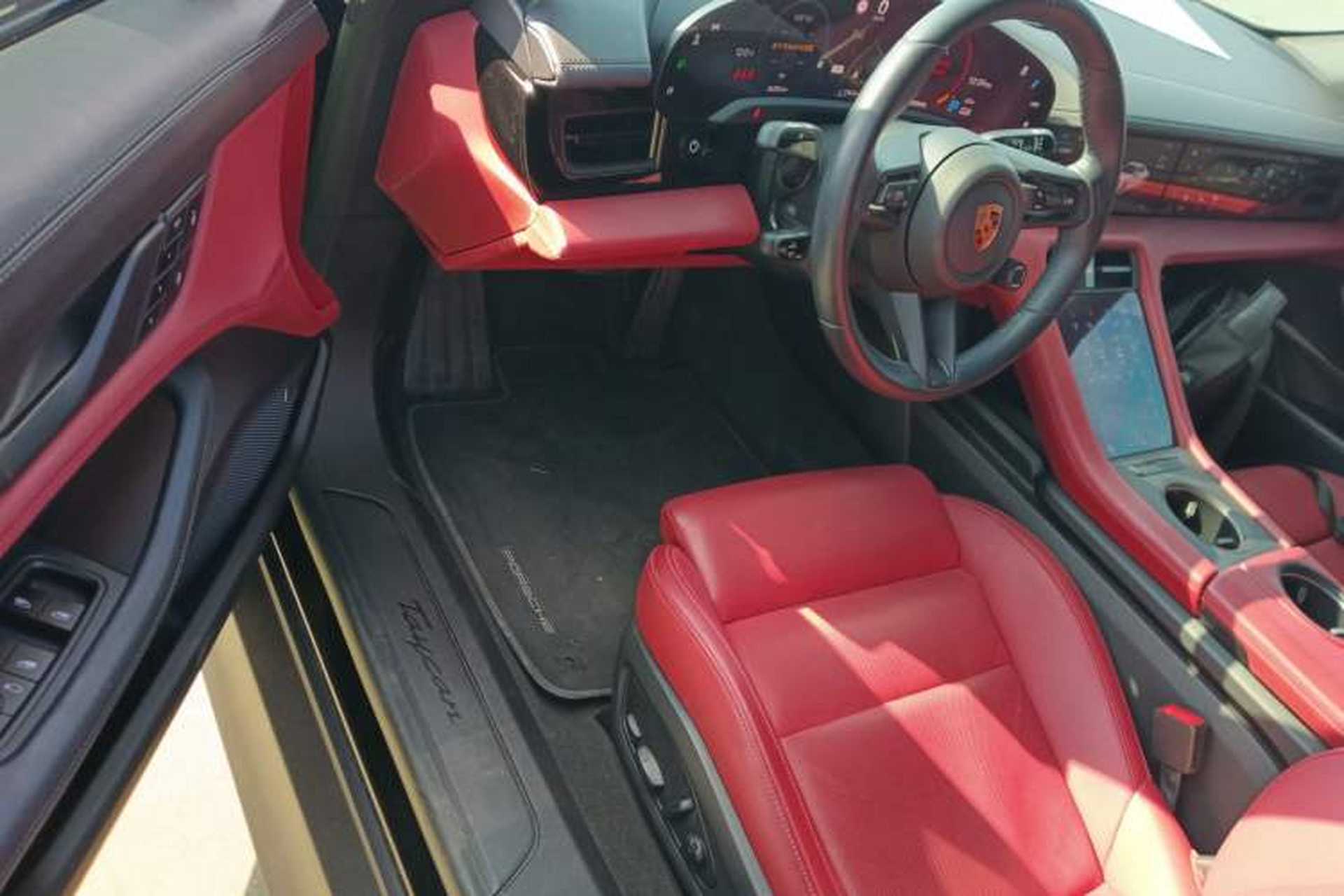 Used Porsche Taycan 2022-Year Updated Taycan Driver Seat