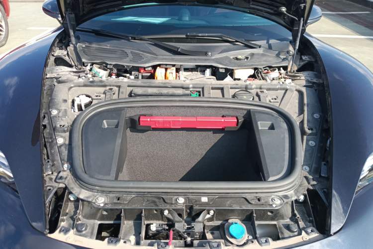 Used Porsche Taycan 2022-Year Updated Taycan Engine Bay