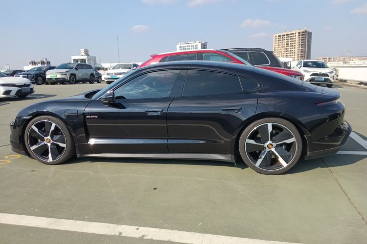 Used Porsche Taycan 2022-Year Updated Taycan Left Side