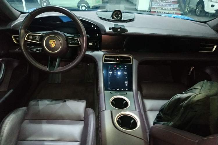 Used Porsche Taycan 2022 Taycan Audio And AC Panel