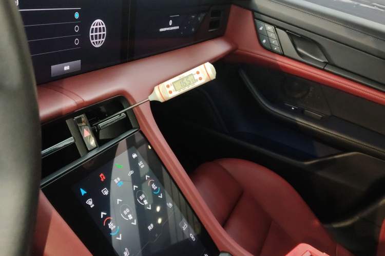 Used Porsche Taycan 2022 Taycan Audio And AC Panel