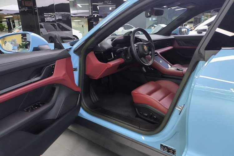 Used Porsche Taycan 2022-Year Updated Taycan Driver Seat