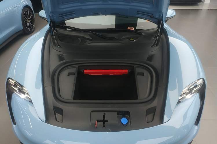 Used Porsche Taycan 2022-Year Updated Taycan Engine Bay