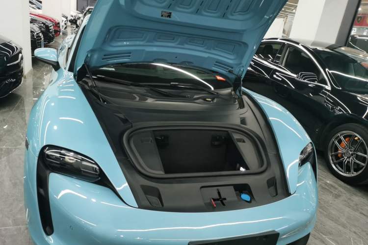 Used Porsche Taycan 2022-Year Updated Taycan Engine Bay