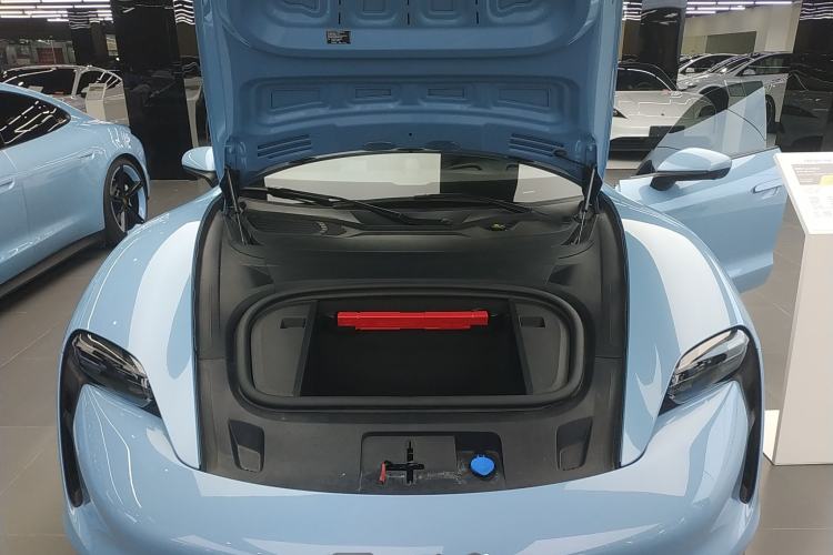 Used Porsche Taycan 2022-Year Updated Taycan Engine Bay