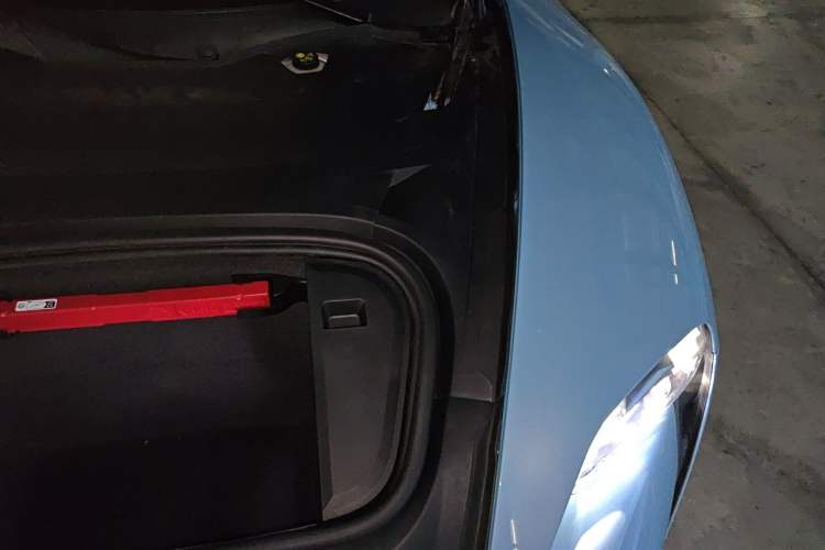 Used Porsche Taycan 2022-Year Updated Taycan Engine Bay Left