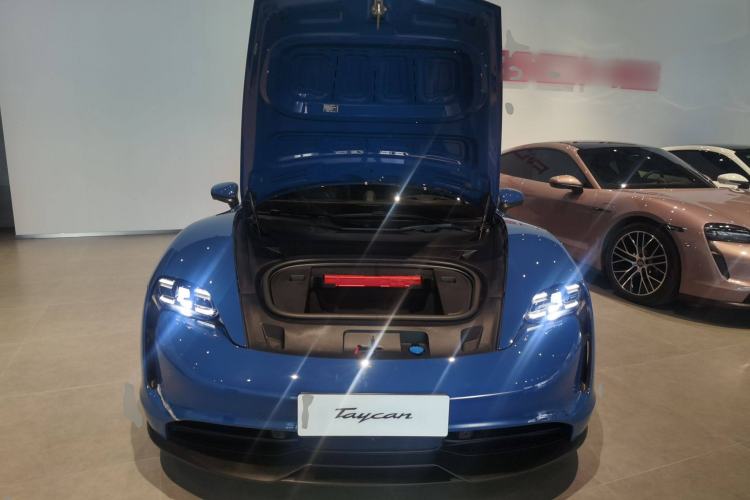 Used Porsche Taycan 2022-Year Restyled Taycan 4S Engine Bay