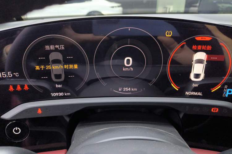 Used Porsche Taycan 2022-Year Updated Taycan Instrument Cluster