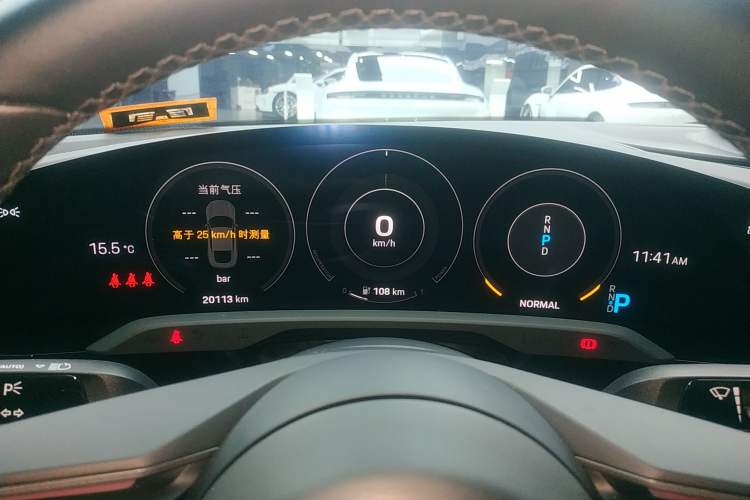 Used Porsche Taycan 2022-Year Updated Taycan Instrument Cluster