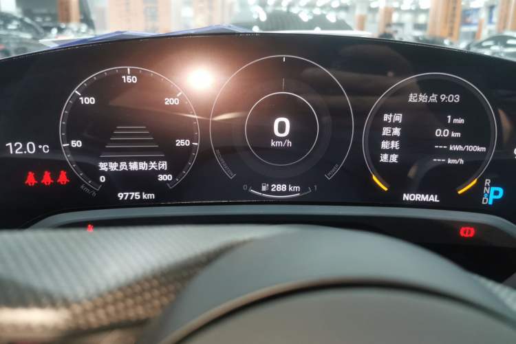 Used Porsche Taycan 2022-Year Updated Taycan Instrument Cluster